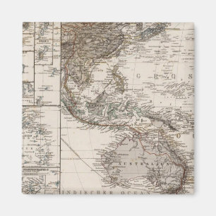 Imán Mapa de Polinesia