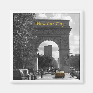 Imán Mapa de recuerdo de la ciudad de Nueva York