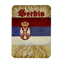 Mapa de recuerdo de Serbia