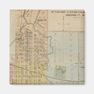 Imán Mapa de Rochester, Minnesota