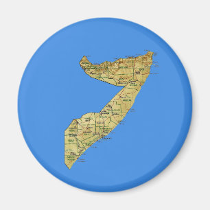 Imán Mapa de Somalia