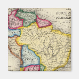 Imán Mapa De Sudamérica