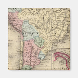 Imán Mapa de Sudamérica por Mitchell