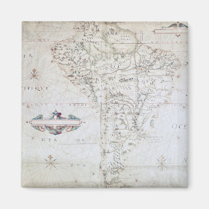Imán Mapa de Suramérica