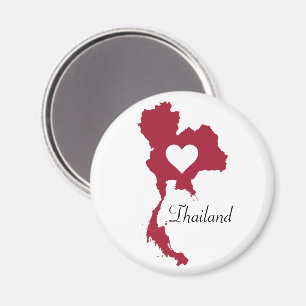 Imán Mapa de Tailandia