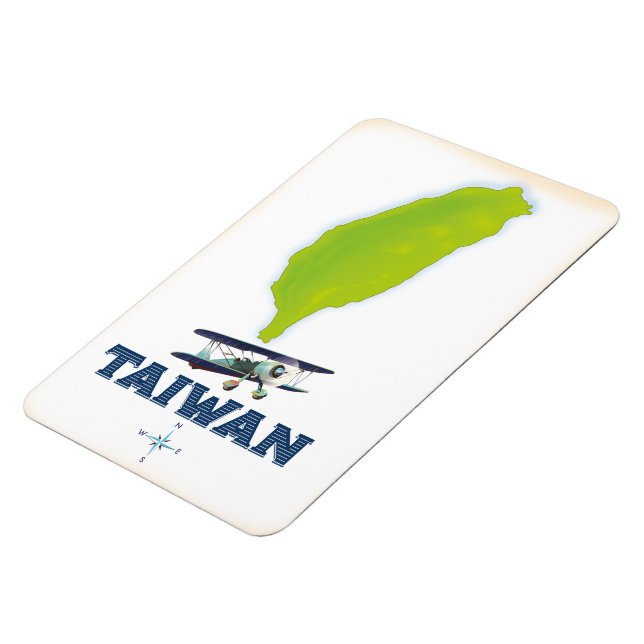 Imán Mapa de Taiwán (Lado Izquierdo)