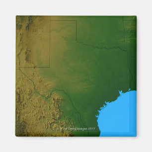 Imán Mapa de Tejas