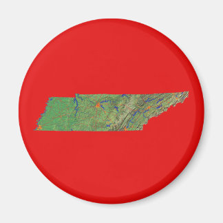 Imán Mapa de Tennessee