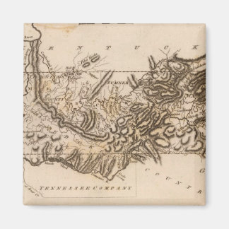 Imán Mapa de Tennessee por Arrowsmith