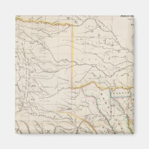 Imán Mapa de Texas
