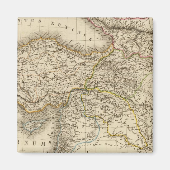 Imán Mapa de Turquía en Siria (Frente)