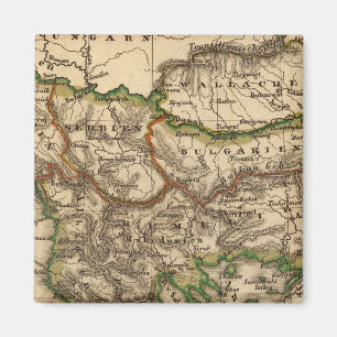 Imán Mapa de Turquía y Grecia