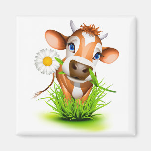 Imán Mapa de vacas rurales
