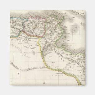 Imán Mapa del Atlas África de África