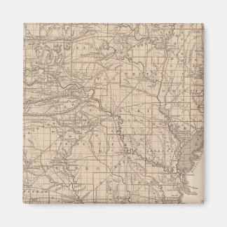 Imán Mapa del Atlas de Arkansas