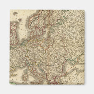 Imán Mapa del Atlas de Europa