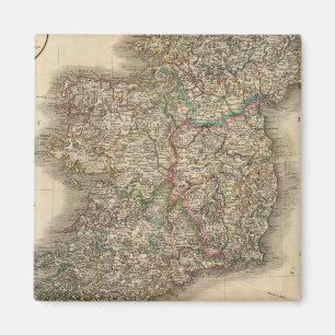 Imán Mapa del Atlas de Irlanda