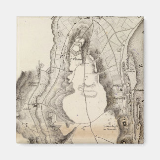 Imán Mapa del Atlas de la Meseta de San Pedro