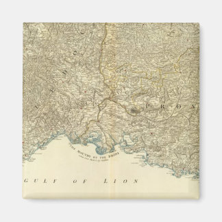 Imán Mapa del Atlas de SE France