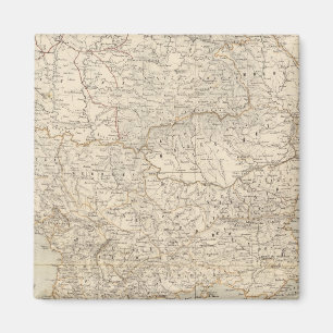 Imán Mapa del Atlas de Turquía y Grecia