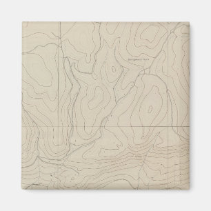 Imán Mapa del Atlas Especial del Parque Tourtelotte