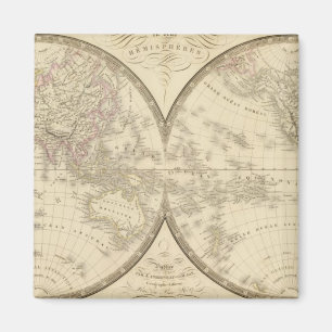 Imán Mapa del Atlas Mundial