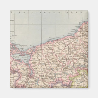 Imán Mapa del Atlas Pommern