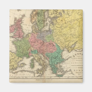 Imán Mapa del Atlas Religioso de Europa