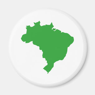 Imán Mapa del Brasil