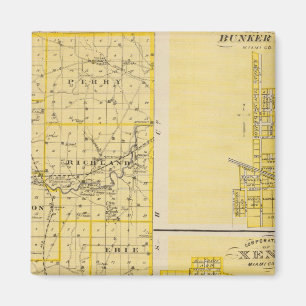 Imán Mapa del condado de Miami