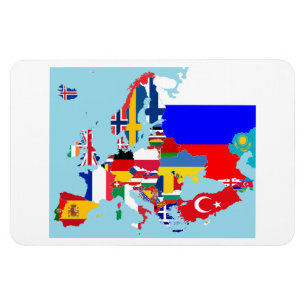 IMÁN MAPA DEL EUROPA