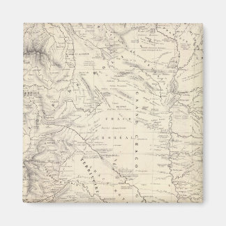 Imán Mapa del Gran Chaco y regiones vecinas