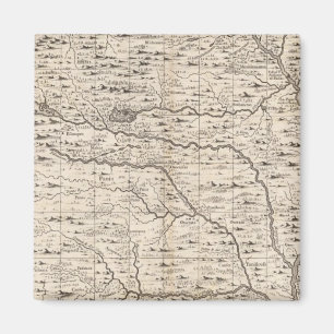 Imán Mapa del Imperio Británico en América Hoja 5