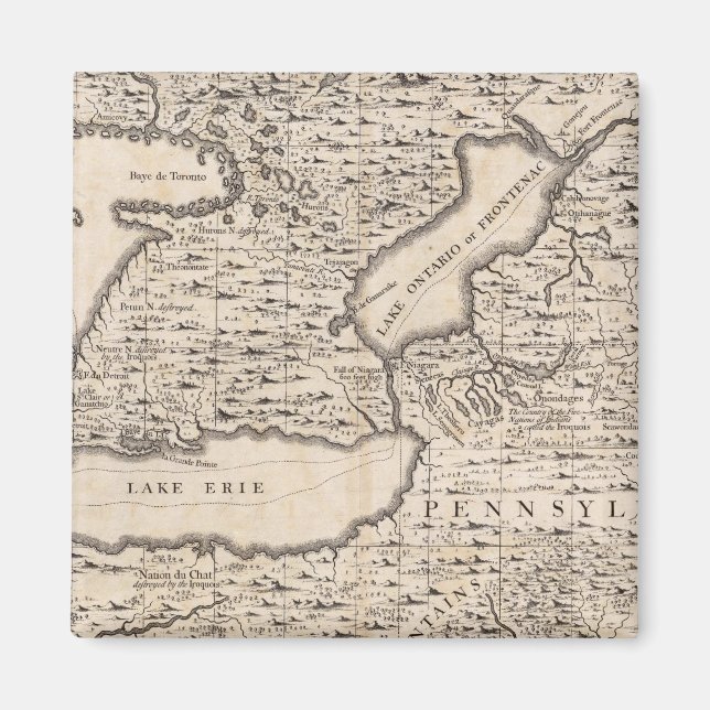 Imán Mapa del Imperio Británico en Estados Unidos Hoja  (Frente)