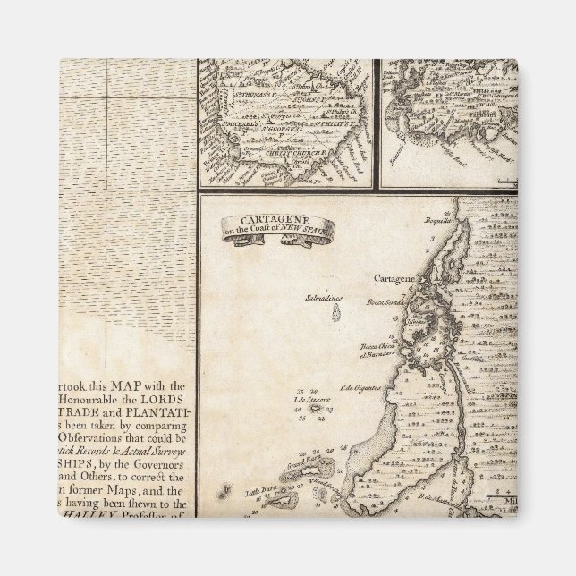 Imán Mapa del Imperio Británico en Estados Unidos Hoja  (Frente)