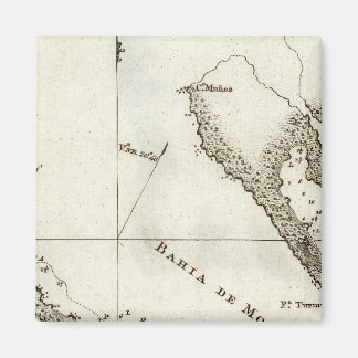 Imán Mapa del libro de Alaska