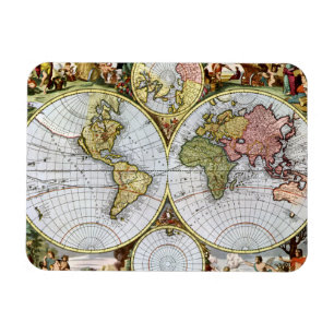Imán Mapa del mundo