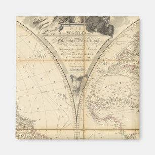 Imán Mapa del mundo