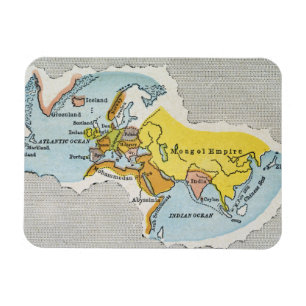 Imán MAPA DEL MUNDO, c1300.