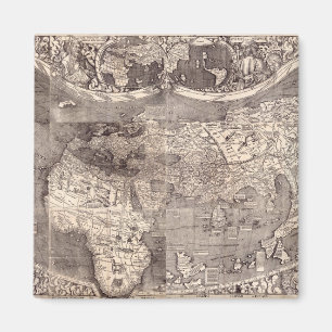 Imán Mapa del mundo el   1507