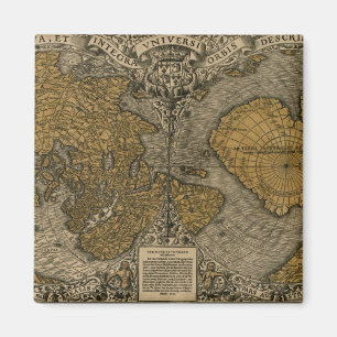 Imán Mapa del Mundo Viejo
