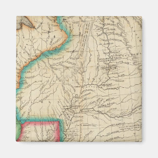 Imán Mapa Del Territorio De Arkansas