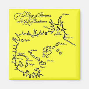 Imán Mapa del tesoro pirata