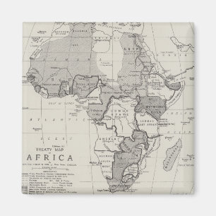 Imán Mapa del Tratado de África