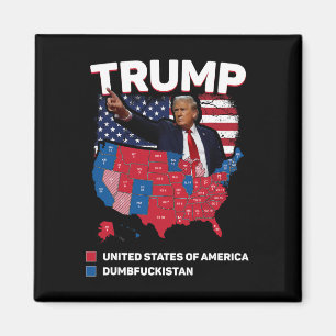 Imán Mapa Electoral 2024 Dumbist De Estados Unidos