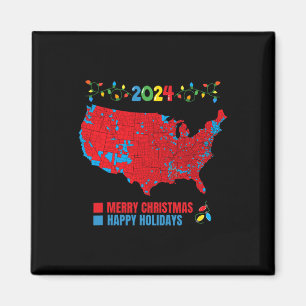 Imán Mapa electoral de navidades 2024 Familia electoral