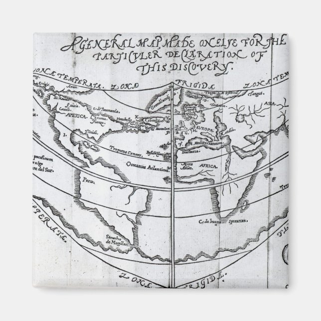 Imán Mapa general (Frente)