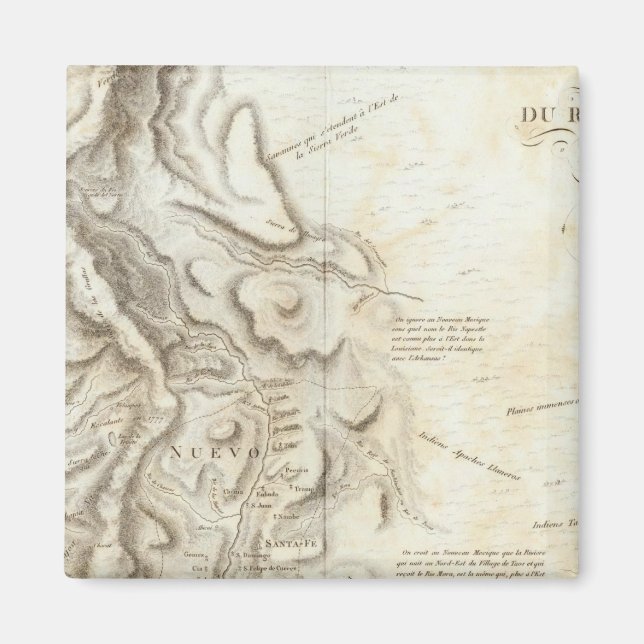 Imán Mapa general del Reino de Nueva España (Frente)
