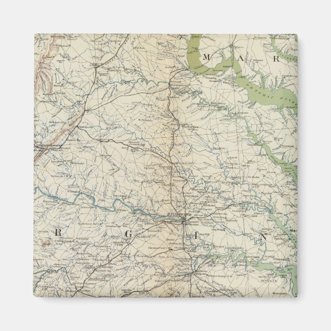 Imán Mapa general II (Frente)