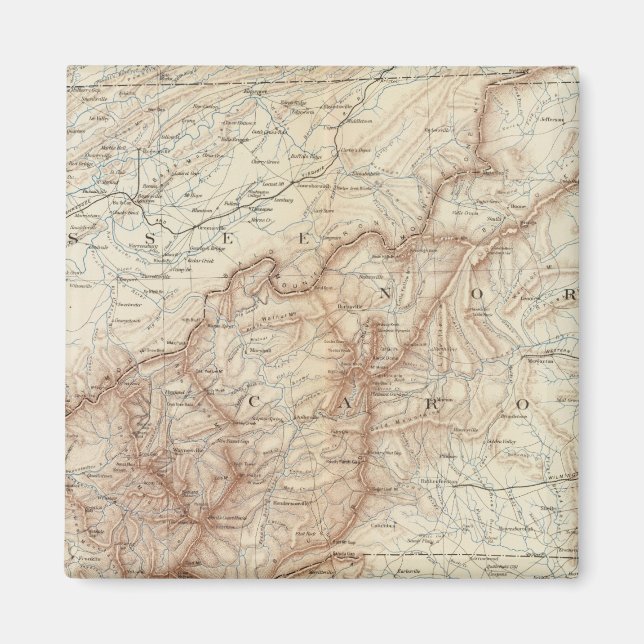 Imán Mapa general VII (Frente)